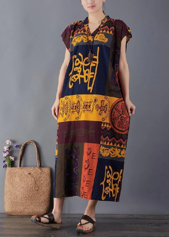 Friday Frenzy – Best Deals Of The Week French print cotton quilting clothes v neck Maxi summer Dresses Friday Frenzy – Best Deals Of The Week French print cotton quilting clothes v neck Maxi summer Dresses