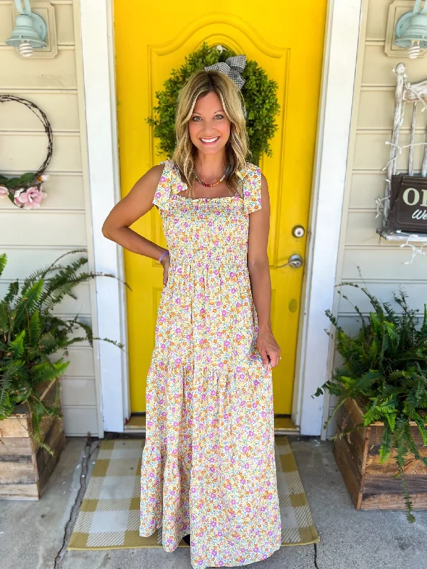 Women’s Clothing for Every Season and Trend Summer Sunshine Floral Maxi