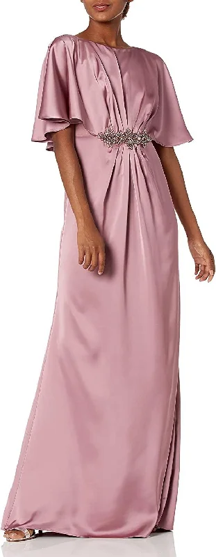 Shop Ladies Clothes Adrianna Papell AP1E205725 Long Formal Pleated Gown