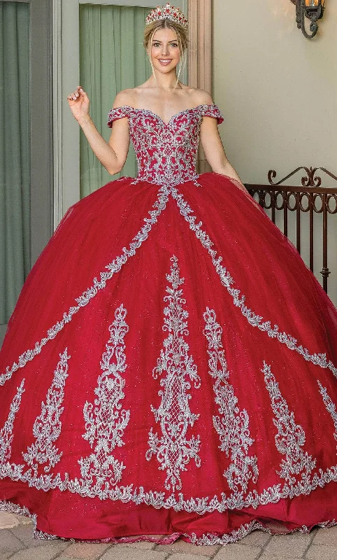 Discover Now Dancing Queen 1662 - Sweetheart Embroidered Ballgown