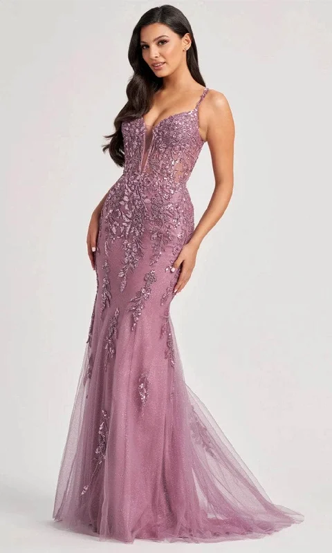 End Of Season Clearance Colette By Daphne CL8210 - Embellished Trumpet Prom Gown