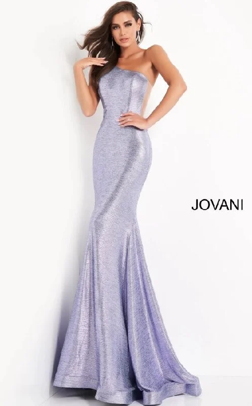 Women’s Fashion Clothing Jovani 06367 One Shoulder Formal Long Prom Gown