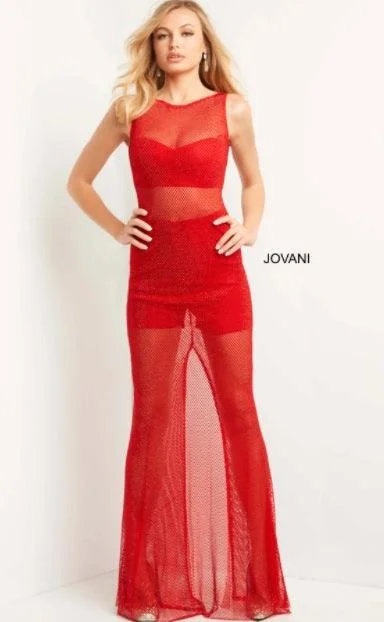 Affordable Women’s Fashion Jovani 08551 Sleeveless Sexy Long Prom Dress