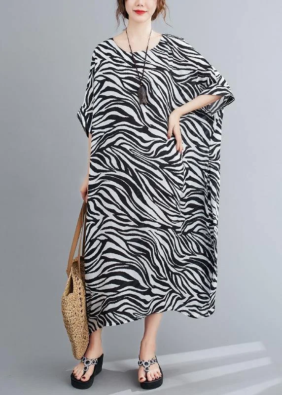 Exclusive Sale On Women's Fashion – Shop Now For Less Handmade striped dresses o neck Batwing Sleeve loose summer Dress Exclusive Sale On Women's Fashion – Shop Now For Less Handmade striped dresses o neck Batwing Sleeve loose summer Dress