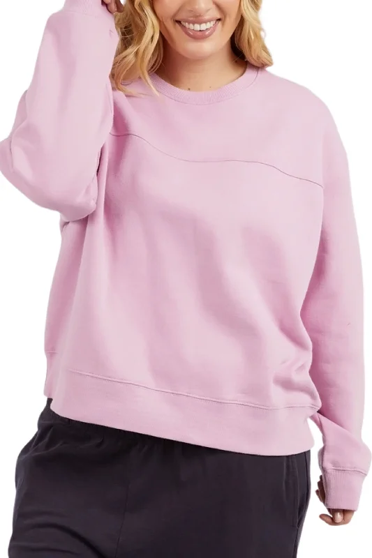 Chic Trend Collection SHELLEY FLEECE CREW - 81X4413