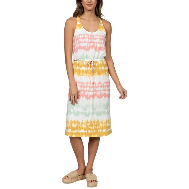 Limited Time Offer Hurley Womens Lo Racerback Midi Dress