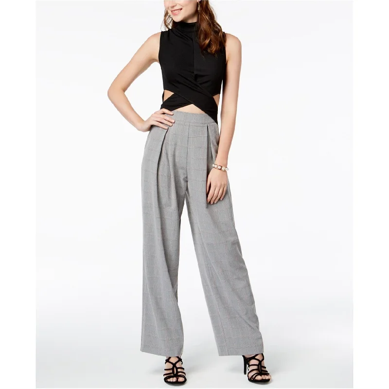 Boutique Styles Xoxo Womens Mock Neck Jumpsuit