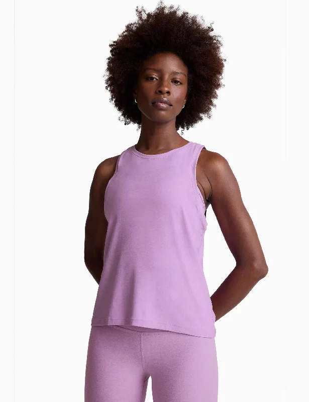 Trend Forward Threads For Her Featherweight Rebalance Tank - Lilac Petal Heather