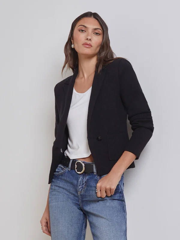 Effortless Chic Apparel Sofia Knit Blazer