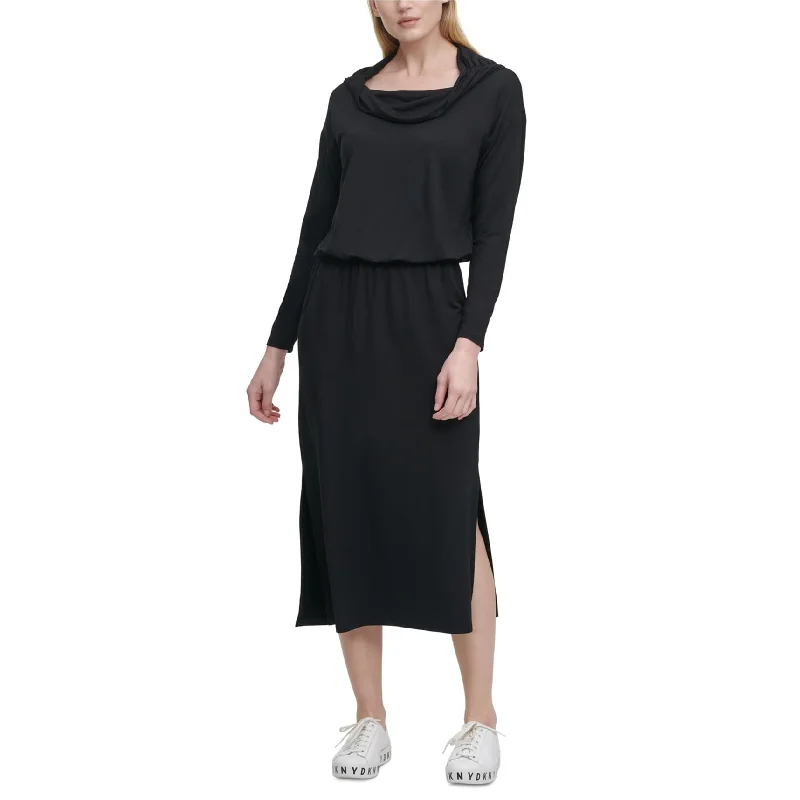 Exclusive Discount Dkny Womens Cowlneck Midi Dress