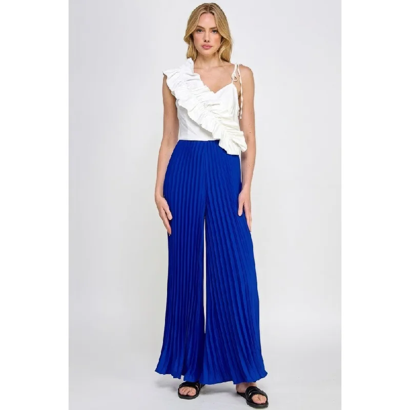 Royal Blue-Off White