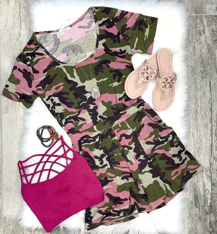 Flash Sale Online On the Hunt for Love Camo Romper